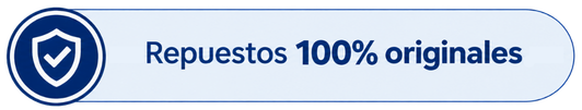 Repuestos 100% originales